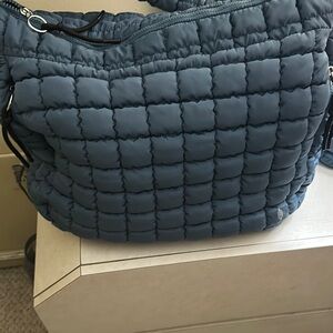 FP Movement quilted crossbody with cosmetic case